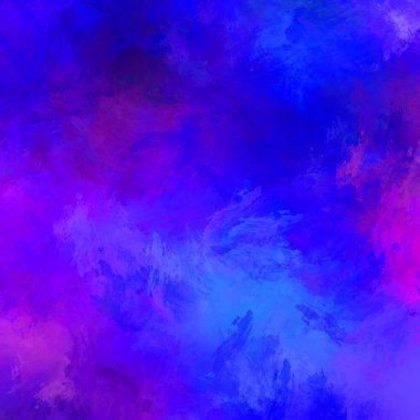 Duvar sanatı Eşsiz ve yaratıcı illüstrasyon. Fırça darbesi ile boyanmış. Renkli fırça darbelerinin soyut arkaplanı. Fırçalanmış canlı duvar kâğıdı. Boyalı sanatsal yaratım.