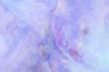 Alkol mürekkebini andıran rahatlatıcı fırça darbelerinin modern resmi. Poster, duvar sanatı, afiş, kart, kitap kapağı veya ambalaj için pastel renkli suluboya resim.