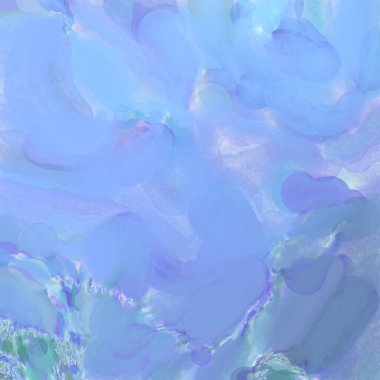 El yapımı sürreal soyut desenli suluboya. Modern sanatsal resim. 2D çizim. Arkaplan boyası karışımı. Yaratıcı duvar sanatı. Çağdaş sanat.