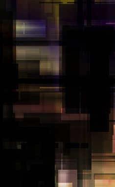 Fütürist soyut geometrik duvar kağıdı. Geometrik renkli şekiller. Dikdörtgen şekilli arka plan. Bir teknolojinin dijital illüstrasyonuName.