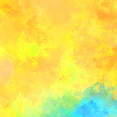 Boya darbeleri. 2D İllüstrasyon. Taranmış Boyalı Soyut Arkaplan. Fırça darbesi ile boyanmış. Modern sanat.