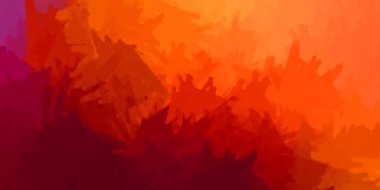 resmedilmiş sanat eseri. fırçalanmış canlı duvar kağıdı. Eşsiz ve yaratıcı illüstrasyon. Renkli fırça darbelerinin soyut arkaplanı. 