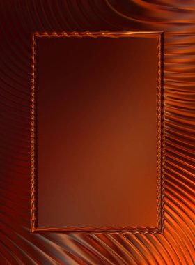 Soyut çerçeveli arkaplan. Renkli, canlı, dalgalı bir duvar kağıdı. Merkezi çerçeveli yaratıcı grafik 2d çizim. Dinamik şekilli modaya uygun sıvı örtüsü.