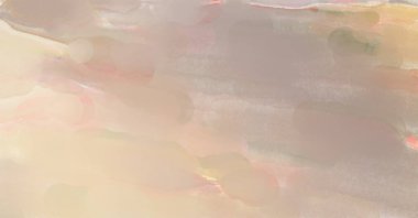 Modern fırça darbeleri. Pastel renklerde suluboya resim. Poster, duvar sanatı, afiş, kart, kitap kapağı veya ambalaj için sakinleştirici kompozisyonun yumuşak renkli çizimi. 