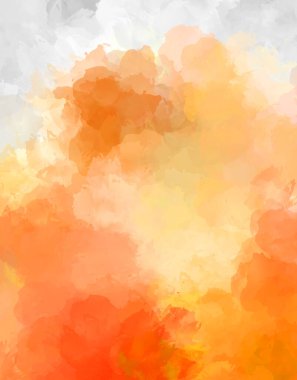 Yaratıcı soyut resim. Artistik fırça darbeleriyle donatılmış. Renkli ve canlı bir illüstrasyon. boyalı sanat.