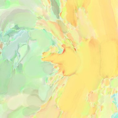 Çağdaş sanat. El işçiliğinin renkli dokusu. Modern resim. Yüzeyde suluboya vuruşlar. Sanatsal arkaplan resmi. Tablo üzerinde soyut resim. Fırça darbeleri. 