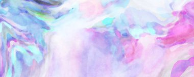 2D çizim. Sanatsal arkaplan resmi. Tablo üzerinde soyut resim. Çağdaş sanat. El yapımı resim. Renkli doku. Modern sanat eserleri. Yüzeyde suluboya fırça darbeleriyle boyama.