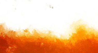 Canlı fırça darbeleriyle boyanmış. Renkli desenli resim. Fırçalanmış duvar kağıdını boya.