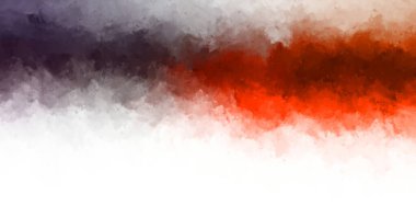 Yaratıcı soyut resim. Artistik fırça darbeleriyle donatılmış. Renkli ve canlı bir illüstrasyon. boyalı sanat.