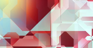 Dinamik bileşime sahip minimalist düz stil içinde modayı takip eden geometrik soyut arkaplan. 