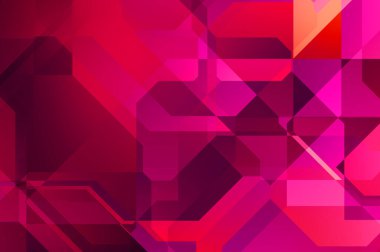 Dinamik bileşime sahip minimalist düz stil içinde modayı takip eden geometrik soyut arkaplan. 