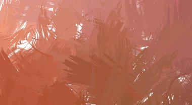 Renkli fırça darbelerinin 2B çizimi. Dekoratif doku resmi. Canlı boya desenli arka plan. Kaotik fırça darbeleri resim.