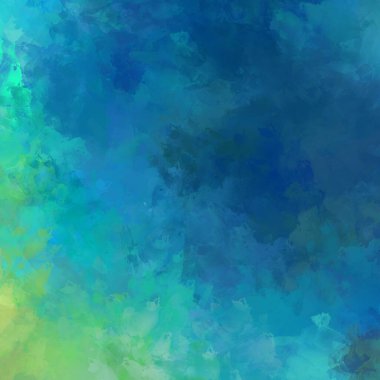 Yaratıcı soyut resim. Artistik fırça darbeleriyle donatılmış. Renkli ve canlı bir illüstrasyon. boyalı sanat.