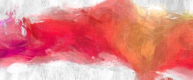 Soyut arkaplanda pürüzlü fırça darbeleri. Fırça boyası. Renkli boya darbeleri. Eşsiz duvar sanatı. Tuvaldeki modern sanat. Renkli çağdaş sanat eserleri. 
