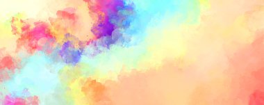 Renkli fırça darbelerinin soyut arkaplanı. fırçalanmış canlı duvar kağıdı. resmedilmiş sanat eseri. Eşsiz ve yaratıcı illüstrasyon.