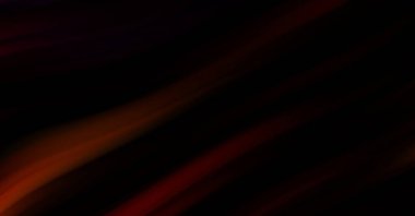 Siyah arka planda renkli düz çizgiler. Sıvı ve sıvı renkli dalgalar karanlıkta akıyor. Duvar kağıdı, afiş, arkaplan, kart, kitap, kapak, poster, afiş, broşür