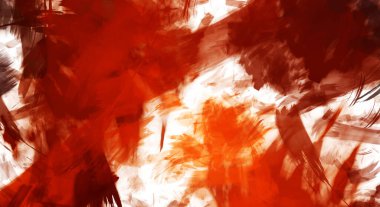 Sanatsal soyut arkaplan. Doku boyalı duvar kağıdı. Boya darbeleriyle yaratıcı bir illüstrasyon. Fırça desenli resim.