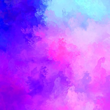 Duvar sanatı Eşsiz ve yaratıcı illüstrasyon. Fırça darbesi ile boyanmış. Renkli fırça darbelerinin soyut arkaplanı. Fırçalanmış canlı duvar kâğıdı. Boyalı sanatsal yaratım.