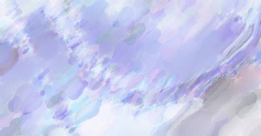 Modern fırça darbeleri. Pastel renklerde suluboya resim. Poster, duvar sanatı, afiş, kart, kitap kapağı veya ambalaj için sakinleştirici kompozisyonun yumuşak renkli çizimi. 