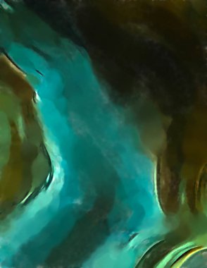 Soyut arkaplanda pürüzlü fırça darbeleri. Fırça boyası. Renkli boya darbeleri. Eşsiz duvar sanatı. Tuvaldeki modern sanat. Renkli çağdaş sanat eserleri. 