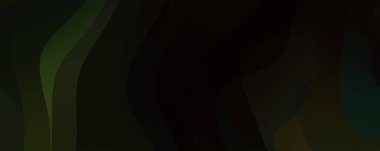 Soyut arkaplan. Renkli dalgalı tasarım duvar kağıdı. yaratıcı grafik 2D çizim. Dinamik şekilli modaya uygun sıvı örtüsü.