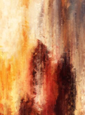 Modern sanat. Renkli çağdaş sanat eserleri. Renkli boya darbeleri. Soyut arkaplanda fırça darbeleri. Fırça boyası. Eşsiz duvar sanatı.