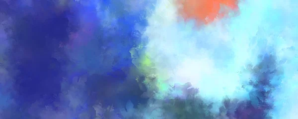 Abstrakcyjne Tło Kolorowych Pociągnięć Pędzla Szczotkowane Żywe Tapety Malowana Twórczość — Zdjęcie stockowe