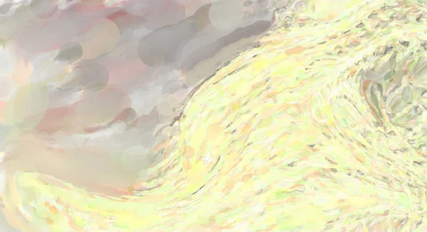 Yüzeyde suluboya vuruşlar. Sanatsal arkaplan resmi. Tablo üzerinde soyut resim. Fırça darbeleri. Çağdaş sanat. El işçiliğinin renkli dokusu. Modern resim.