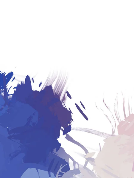 Матовий Пофарбований Абстрактний Фон Дикі Хаотичні Мазки Штрихи Фарби Ілюстрація — стокове фото