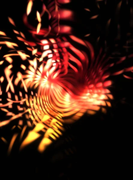 Light Particle Trails Light Explosion Star Glowing Particles Lines Beautiful — Stock Photo, Image