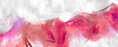 Soyut arkaplanda pürüzlü fırça darbeleri. Fırça boyası. Renkli boya darbeleri. Eşsiz duvar sanatı. Tuvaldeki modern sanat. Renkli çağdaş sanat eserleri. 