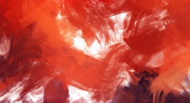 Sanatsal soyut arkaplan. Doku boyalı duvar kağıdı. Boya darbeleriyle yaratıcı bir illüstrasyon. Fırça desenli resim.