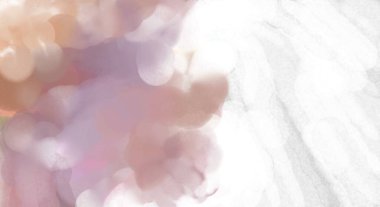 Yumuşak suluboya duvar kağıdı. Hafifçe fırçalanmış renkleri olan sanatsal bir resim. Pastel renkler arkaplana dokunmuş. Soyut duvar sanatı..