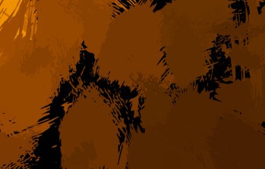 Sanatsal soyut arkaplan. Doku boyalı duvar kağıdı. Boya darbeleriyle yaratıcı bir illüstrasyon. Fırça desenli resim.