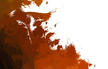 Duvar sanatı Eşsiz ve yaratıcı illüstrasyon. Fırça darbesi ile boyanmış. Renkli fırça darbelerinin soyut arkaplanı. Fırçalanmış canlı duvar kâğıdı. Boyalı sanatsal yaratım.