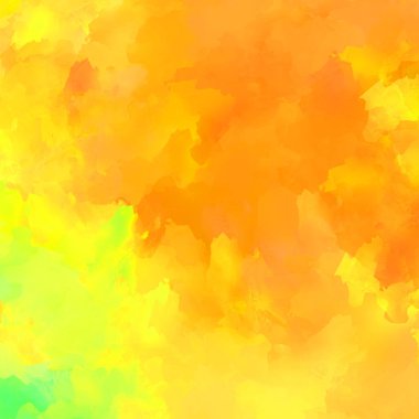 Canlı fırça darbeleriyle boyanmış. Renkli desenli resim. Fırçalanmış duvar kağıdını boya.