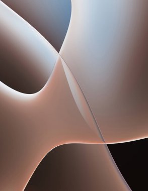 Soyut arkaplan. Değişken renk değişim dalgaları, dinamik hareketlerle. Işık dalgalarının neon renkli soyut tasarımı. Duvar kağıdı, afiş, arkaplan, kart, kitap illüstrasyonu, web sitesi.