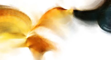 Modern sanat. Renkli çağdaş sanat eserleri. Renkli boya darbeleri. Soyut arkaplanda fırça darbeleri. fırça boyası.