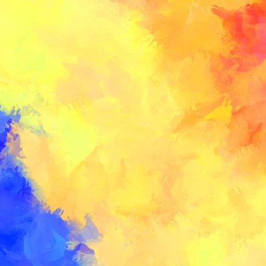 Boya darbeleri. 2D İllüstrasyon. Taranmış Boyalı Soyut Arkaplan. Fırça darbesi ile boyanmış. Modern sanat.