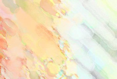 Yumuşak suluboya duvar kağıdı. Hafifçe fırçalanmış renkleri olan sanatsal bir resim. Pastel renkler arkaplana dokunmuş. Soyut duvar sanatı..