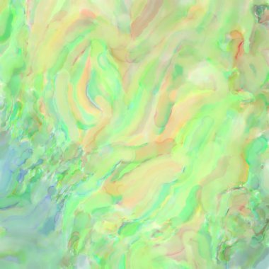 Çağdaş sanat. El işçiliğinin renkli dokusu. Modern resim. Yüzeyde suluboya vuruşlar. Sanatsal arkaplan resmi. Tablo üzerinde soyut resim. Fırça darbeleri.