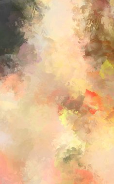 Renkli fırça darbelerinin soyut arkaplanı. fırçalanmış canlı duvar kağıdı. resmedilmiş sanat eseri. Eşsiz ve yaratıcı illüstrasyon.