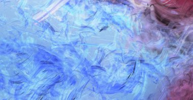 Modern sanat. Taranmış Boyalı Soyut Arkaplan. Fırça darbesi ile boyanmış. Boya darbeleri. 2B Görüntü