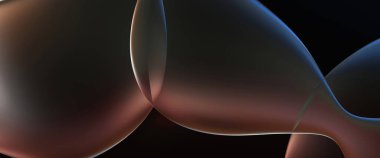 Soyut arkaplan. Değişken renk değişim dalgaları, dinamik hareketlerle. Işık dalgalarının neon renkli soyut tasarımı. Duvar kağıdı, afiş, arkaplan, kart, kitap illüstrasyonu, web sitesi.