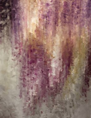 Modern sanat. Renkli çağdaş sanat eserleri. Renkli boya darbeleri. Soyut arkaplanda fırça darbeleri. Fırça boyası. Eşsiz duvar sanatı.