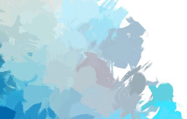 Duvar sanatı Eşsiz ve yaratıcı illüstrasyon. Fırça darbesi ile boyanmış. Renkli fırça darbelerinin soyut arkaplanı. Fırçalanmış canlı duvar kâğıdı. Boyalı sanatsal yaratım.