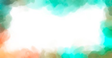 Yüzeyde suluboya vuruşlar. Sanatsal arkaplan resmi. Tablo üzerinde soyut resim. Fırça darbeleri. Çağdaş sanat. El işçiliğinin renkli dokusu. Modern resim.