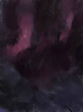 Modern sanat. Renkli çağdaş sanat eserleri. Renkli boya darbeleri. Soyut arkaplanda fırça darbeleri. fırça boyası.