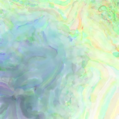 Soyut doku. Yüzeyde etkileyici el yapımı suluboya. Suluboya fırça darbeleri. Modern sanat. Çok renkli arkaplan. Çağdaş duvar sanatı. Renkli bir fon. 2d illüstrasyon.