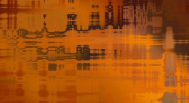 Soyut arkaplan. Yaşlanmış grunge dokusunda geometrik elementler. Farklı renk desenli grafiksel illüstrasyon.